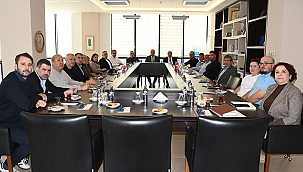 ÇTSO YÖNETİM KURULU 4 NO'LU MESLEK GRUBU ÜYELERİYLE BİR ARAYA GELDİ