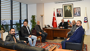 ÇTSO YÖNETİM KURULU BAŞKANI SELÇUK SEMİZOĞLU'NA ZİYARET
