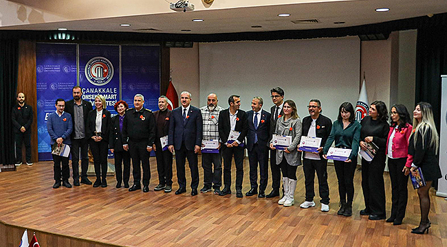 EĞİTİMLERİNİ BAŞARIYLA TAMAMLAYAN BASIN MENSUPLARINA SERTİFİKALARI VERİLDİ