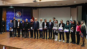 EĞİTİMLERİNİ BAŞARIYLA TAMAMLAYAN BASIN MENSUPLARINA SERTİFİKALARI VERİLDİ