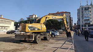 OTOPARK ALANINDA ÇEVRE DÜZENLEMESİ YAPILIYOR