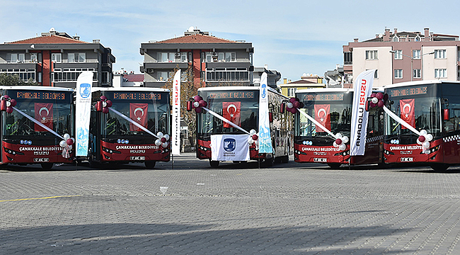 TOPLU TAŞIMA FİLOSU GÜÇLENMEYE DEVAM EDİYOR