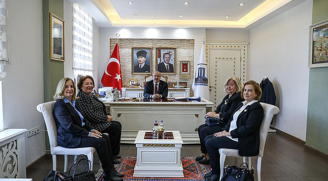 VALİ TORAMAN'A ZİYARETLER