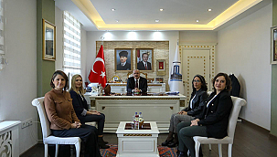 VALİ TORAMAN'A ZİYARETLER