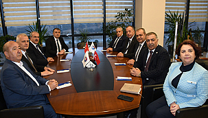 VALİ TORAMAN, ÇTSO YÖNETİM KURULUNU ZİYARET ETTİ
