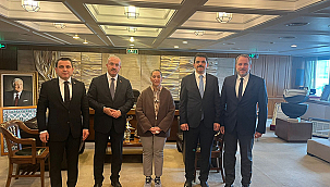 VALİ TORAMAN'DAN KALE GRUBU'NA ZİYARET