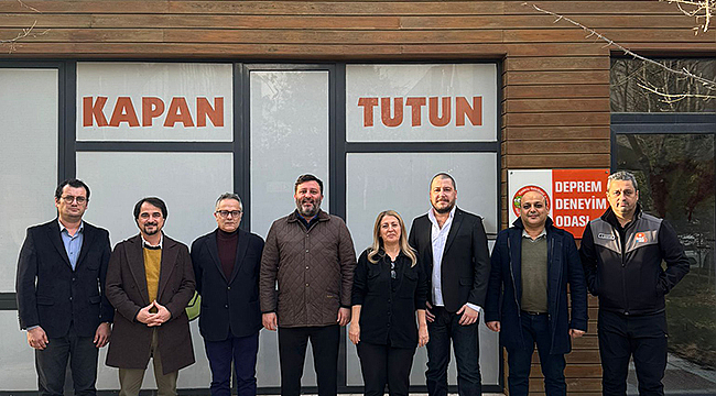 AFET ÇALIŞMALARINA YÖNELİK ZİYARETLER GERÇEKLEŞTİRİLDİ