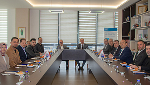 AK PARTİ İL BAŞKANI VE YÖNETİMİ ÇTSO YÖNETİM KURULU'NU ZİYARET ETTİ