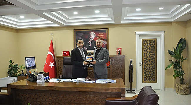 ALTINOK'TAN İL ÖZEL İDARE'YE ZİYARET
