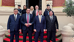 BAŞKAN ERKEK, B40 BALKAN ŞEHİRLER AĞI TOPLANTISI İÇİN TİRAN'DA