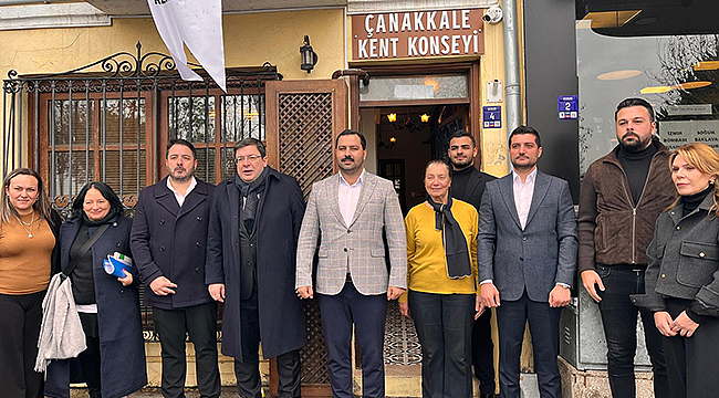 BAŞKAN ERKEK KENT KONSEYİ'Nİ ZİYARET ETTİ