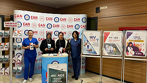 ÇAN DEVLET HASTANESİ'NDE AIDS GÜNÜ FARKINDALIĞI