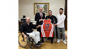ÇANAKKALE BOĞAZGÜCÜ ENGELLİLER SPOR KULÜBÜ, TURAN'I ZİYARET ETTİ
