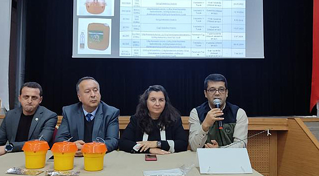 ÇANAKKALE'DE AKDENİZ MEYVE SİNEĞİ İLE MÜCADELE TOPLANTISI GERÇEKLEŞTİRİLDİ