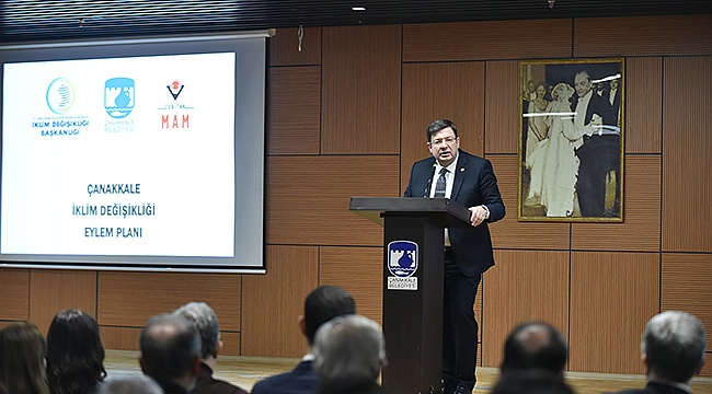 ÇANAKKALE İKLİM DEĞİŞİKLİĞİ EYLEM PLANI TANITIM TOPLANTISI GERÇEKLEŞTİ