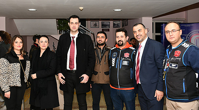ÇOMÜ'DE MOTOSİKLET İLERİ VE GÜVENLİ SÜRÜŞ TEORİ EĞİTİMİ GERÇEKLEŞTİRİLDİ
