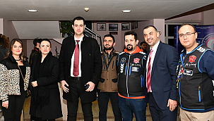 ÇOMÜ'DE MOTOSİKLET İLERİ VE GÜVENLİ SÜRÜŞ TEORİ EĞİTİMİ GERÇEKLEŞTİRİLDİ