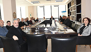 ÇTSO YÖNETİM KURULU 6 NO'LU MESLEK GRUBU ÜYELERİYLE BİR ARAYA GELDİ