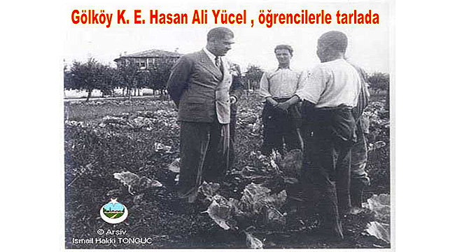 "HASAN ALİ YÜCEL 127 YAŞINDA"