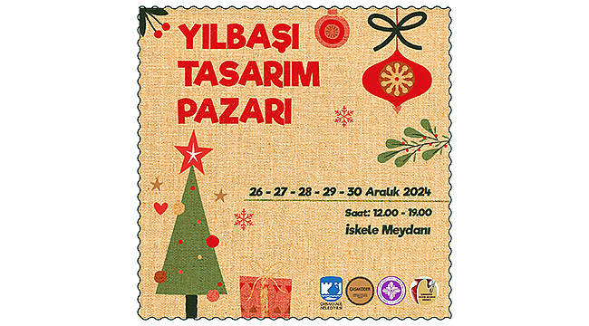 İSKELE MEYDANI'NDA YILBAŞI TASARIM PAZARI KURULACAK