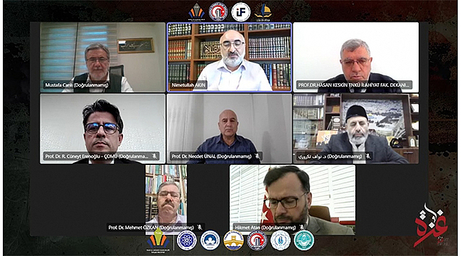 İSLAM VE İNSAN HAKLARI BAĞLAMINDA GAZZE VE SOYKIRIM SEMPOZYUMU YAPILDI