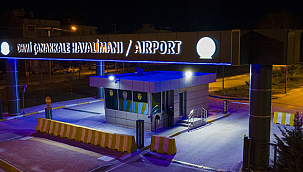 KASIM AYINDA ÇANAKKALE HAVALİMANI'NDA 12.430 YOLCUYA HİZMET VERİLDİ