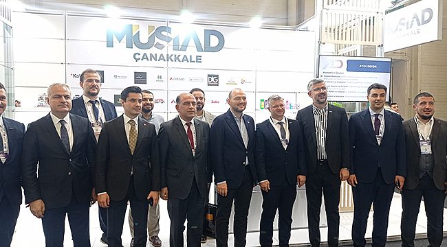 MÜSİAD ÇANAKKALE ŞUBESİ, 19 ÜYE FİRMASIYLA MÜSİAD EXPO 2024'E DAMGA VURDU