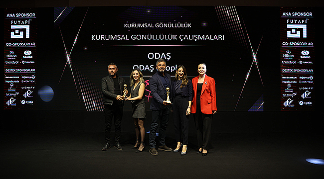 ODAŞ'IN GÖNÜLLÜLÜK HAREKETİNE TOPLUMSAL FAYDA ÖDÜLÜ