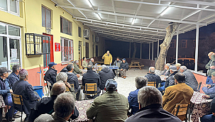 SARAYCIK KÖYÜ'NDE ATIK SULARIN VERİMLİ KULLANIMI TOPLANTISI YAPILDI