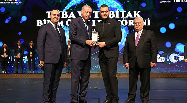 TÜBA-GEBİP ÖDÜLÜ ÇOMÜ'YE GURUR YAŞATTI