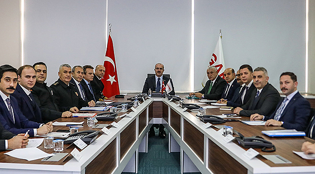 YILBAŞI TEDBİRLERİ DEĞERLENDİRİLDİ