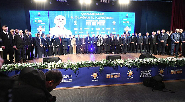 AK PARTİ 8. OLAĞAN İL KONGRESİNİ GERÇEKLEŞTİRDİ