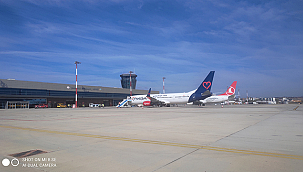 ARALIK AYINDA ÇANAKKALE HAVALİMANI'NDA 10.175 YOLCUYA HİZMET VERİLDİ