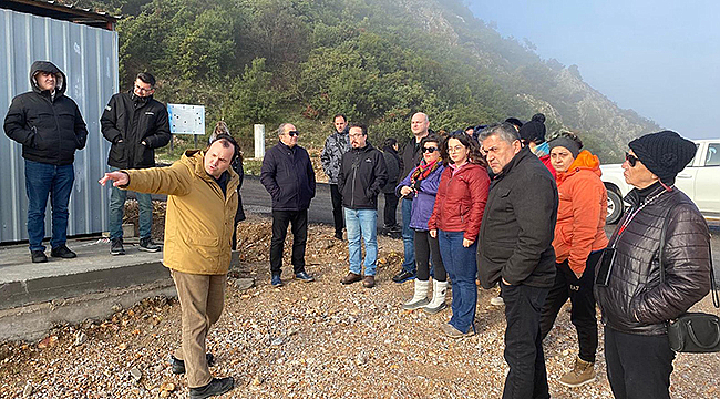 ATİKHİSAR BARAJI'NDA TEKNİK İNCELEME GERÇEKLEŞTİRİLDİ