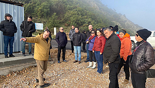 ATİKHİSAR BARAJI'NDA TEKNİK İNCELEME GERÇEKLEŞTİRİLDİ