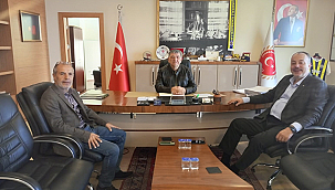 BAŞKAN SEMİZOĞLU'NDAN, İL GENEL MECLİSİ BAŞKANI HALİL ERTUĞRUL'A İADE-İ ZİYARET