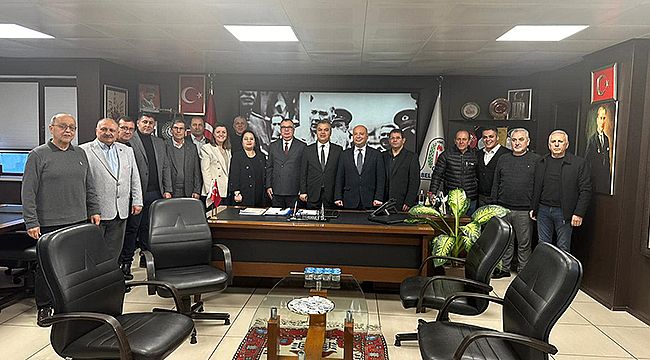 BELEDİYE BAŞKANLARI TOPLANTISI YAPILDI