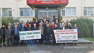 ECEABAT ZEYTİN ÜRETİCİLERİ EĞİTİM GEZİSİNDE BULUŞTU