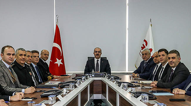 İL GÜVENLİK VE ASAYİŞ VE KOORDİNASYON TOPLANTISI YAPILDI