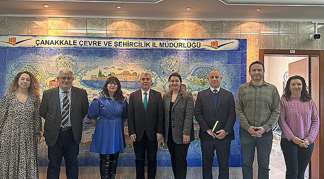 İMAR VE ŞEHİRCİLİK ÇALIŞMALARI İÇİN ZİYARET GERÇEKLEŞTİ