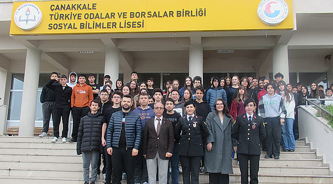 JANDARMADAN LİSE ÖĞRENCİLERİNE EĞİTİM