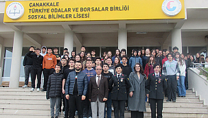 JANDARMADAN LİSE ÖĞRENCİLERİNE EĞİTİM