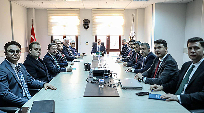KAYMAKAMLAR VE VALİ YARDIMCILARI TOPLANTISI YAPILDI