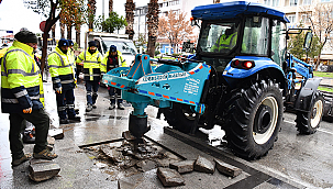 KENT GENELİNDE AĞAÇ DİKİM ÇALIŞMALARI GERÇEKLEŞTİRİLDİ