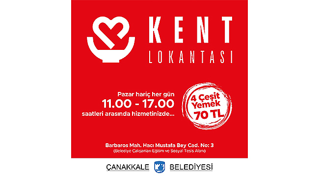 KENT LOKANTASI KAPANIŞ SAATİ 17.00'YE UZATILDI
