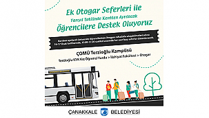 ÖĞRENCİLER İÇİN OTOGARA SEFERLER DÜZENLENECEK