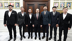 TEKİRDAĞ GENÇLİK KOLLARI TURAN'I ZİYARET ETTİ