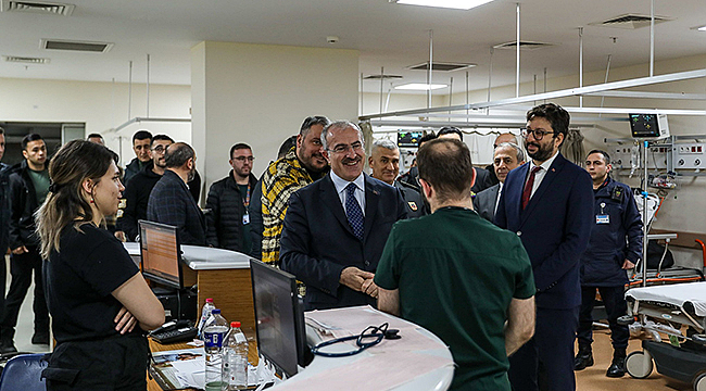 VALİ TORAMAN'DAN HASTANE ZİYARETLERİ