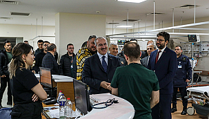 VALİ TORAMAN'DAN HASTANE ZİYARETLERİ