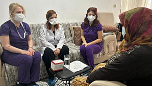 VEREM SAVAŞ BİRİMİNDEN EV ZİYARETLERİ